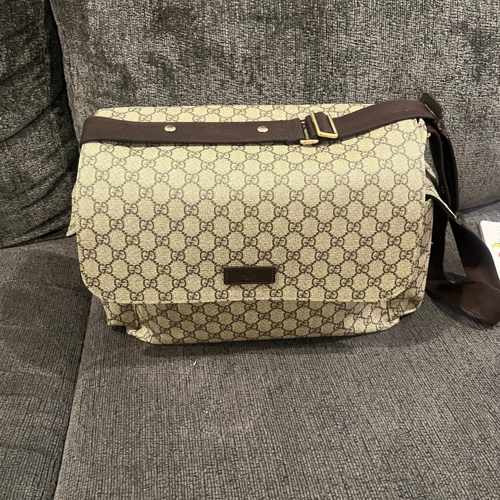 Authentic Gucci Diaper Bag